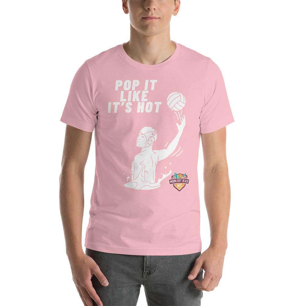 Moonlight Beach WPC Pop it like it’s hot Unisex t-shirt Bella Canvas 3001