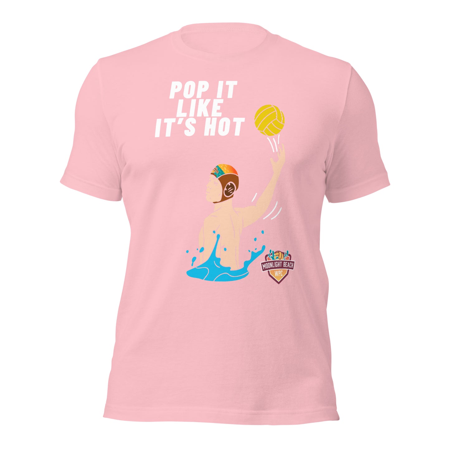 Moonlight Beach WPC Pop it like it’s hot (color) Unisex t-shirt Bella Canvas 3001