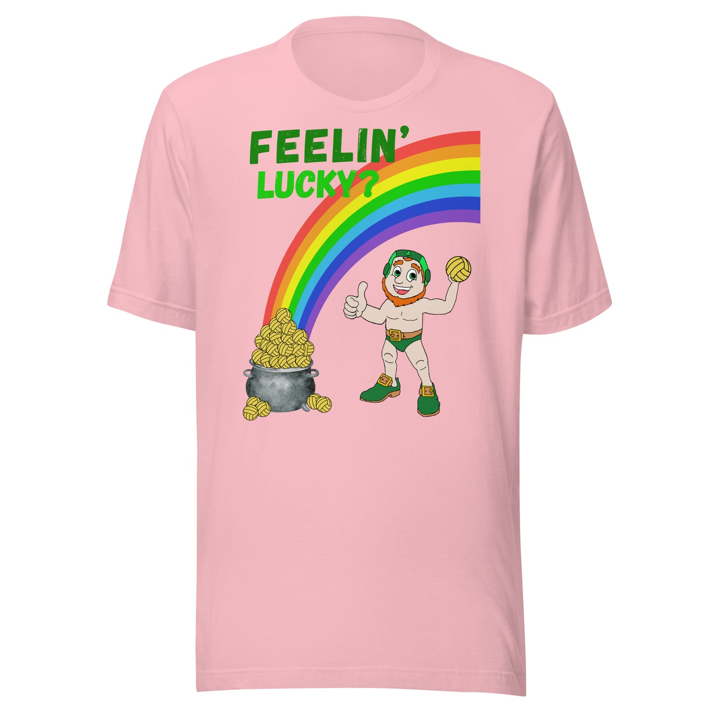 Feeling lucky? St. Patty’s day Water Polo Unisex t-shirt Bella Canvas 3001