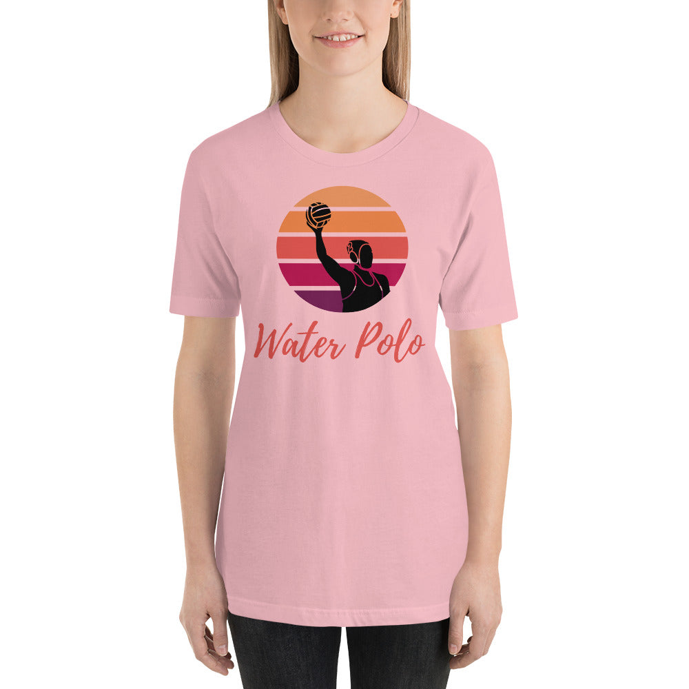 Sunset Girl Silhouette Unisex t-shirt Bella Canvas 3001