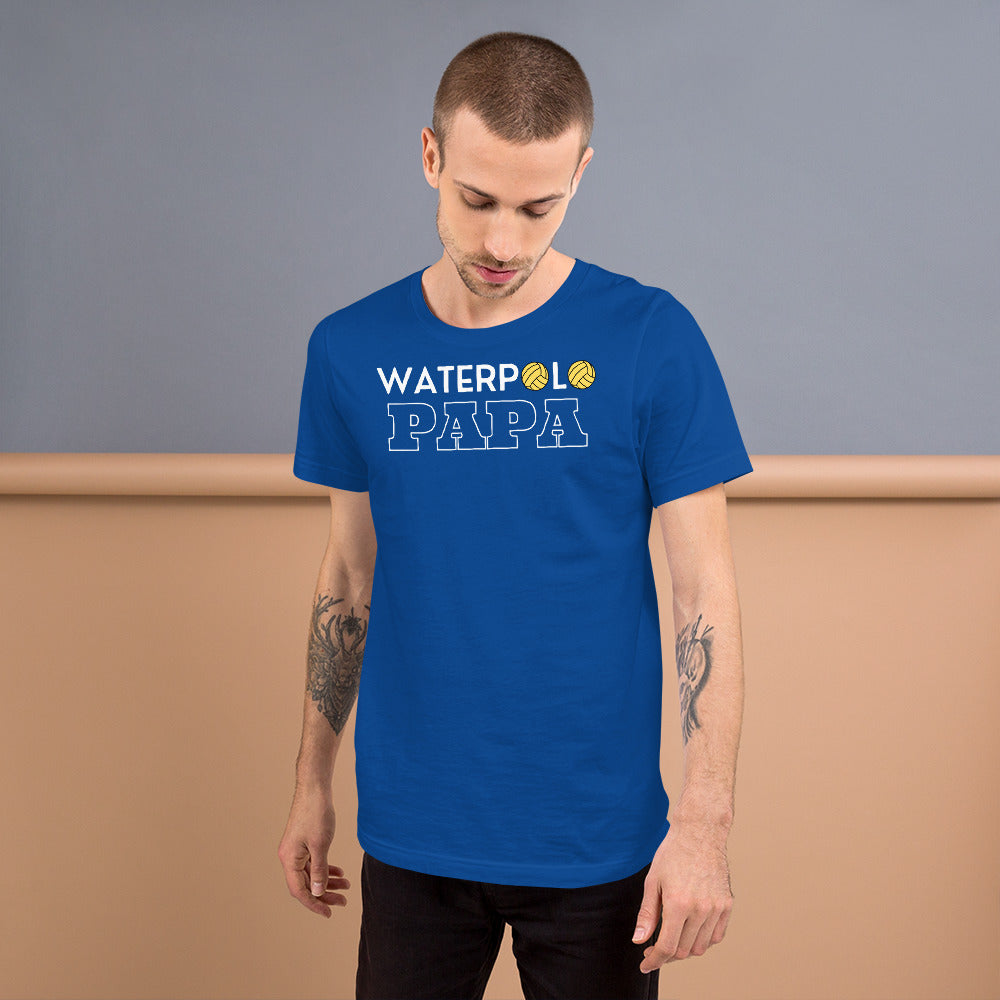 Waterpolo Papa - Unisex Soft T-shirt - Bella Canvas 3001