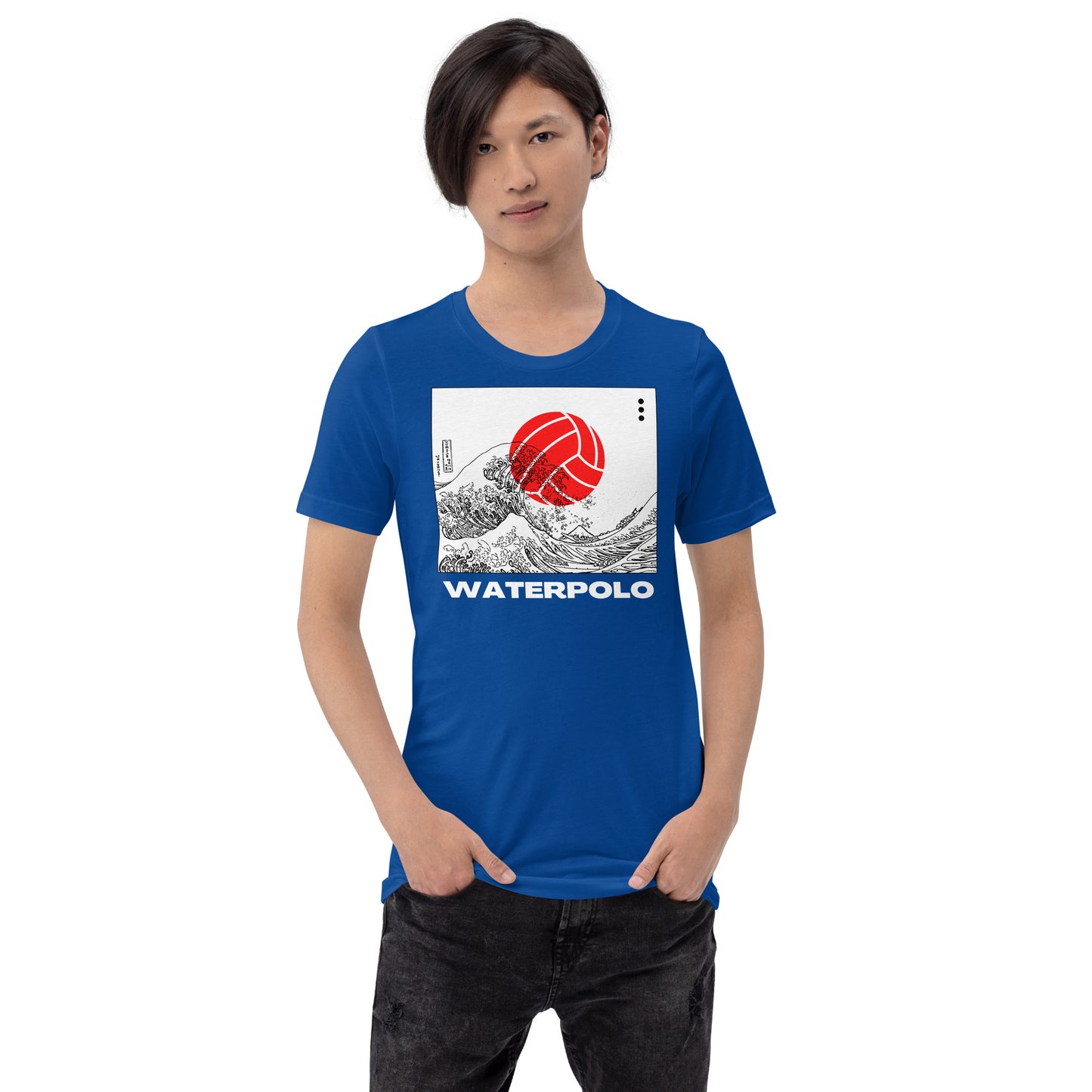 Japanese Art Waterpolo Sunset - Unisex Soft T-shirt - Bella Canvas 3001