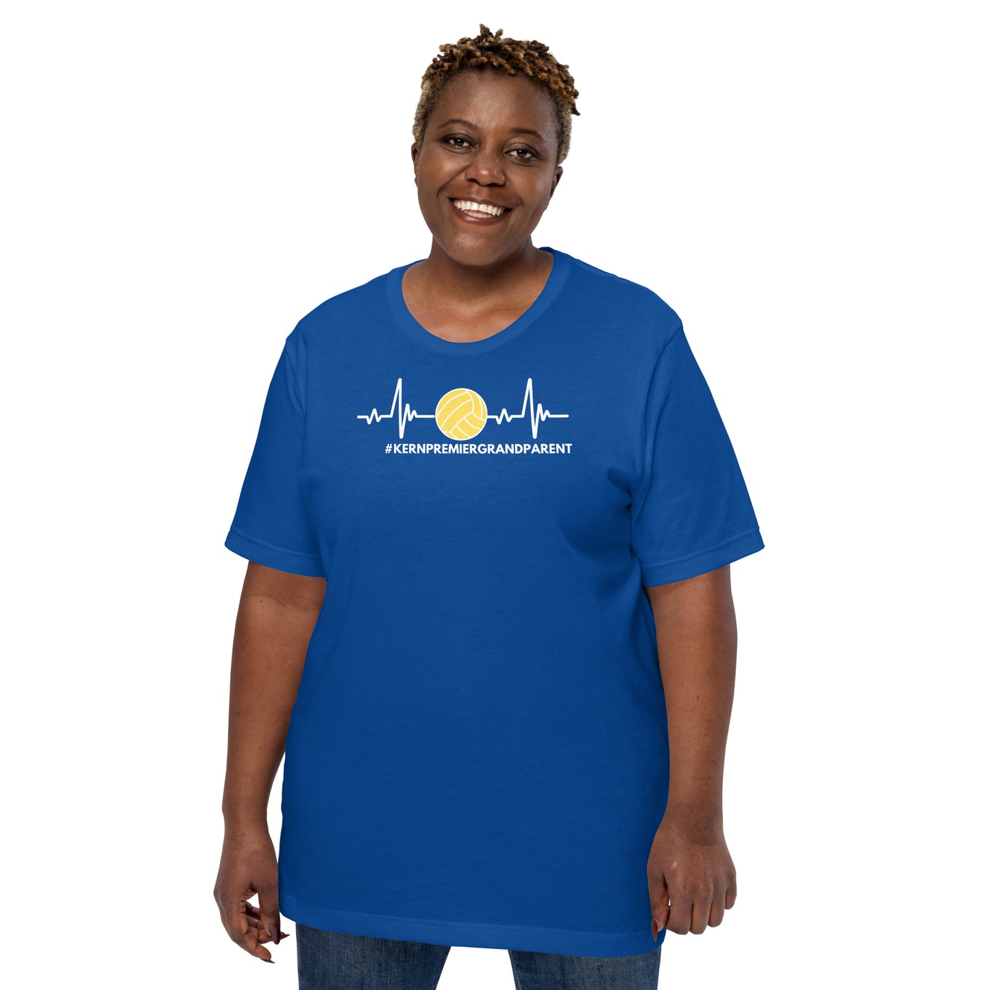 Kern Premier Grandparent Heartbeat - Unisex Soft T-shirt - Bella Canvas 3001