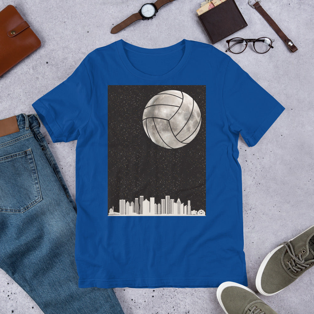 Water Polo Moon Unisex t-shirt Bella Canvas 3001