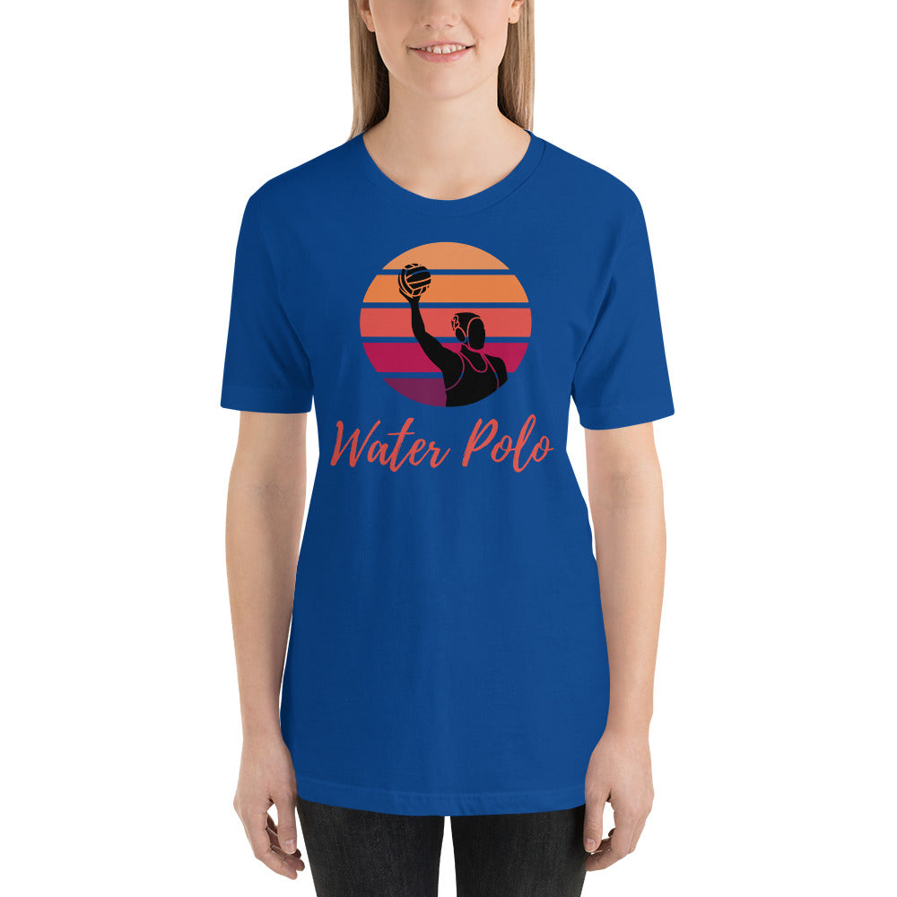 Sunset Girl Silhouette Unisex t-shirt Bella Canvas 3001