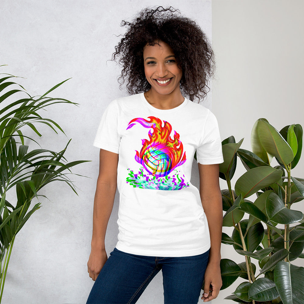 Ball in Flames - Unisex Soft T-shirt - Bella Canvas 3001