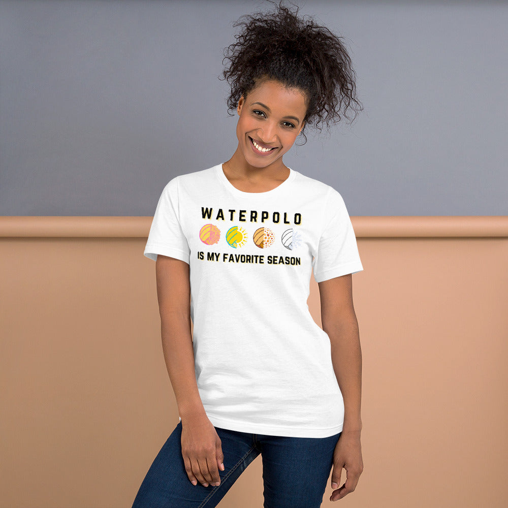 Waterpolo is my Season- Unisex Soft T-shirt - Bella Canvas 3001