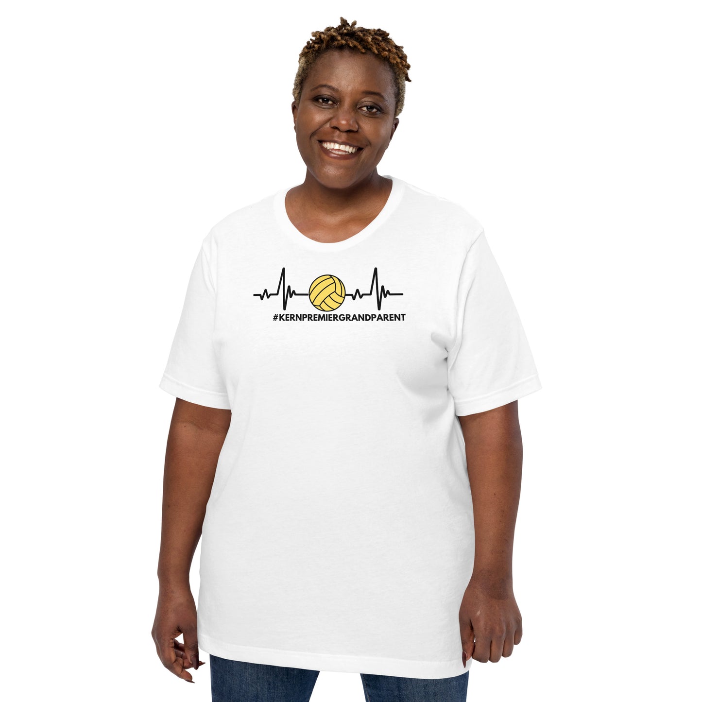 Kern Premier Grandparent Heartbeat - Unisex Soft T-shirt - Bella Canvas 3001