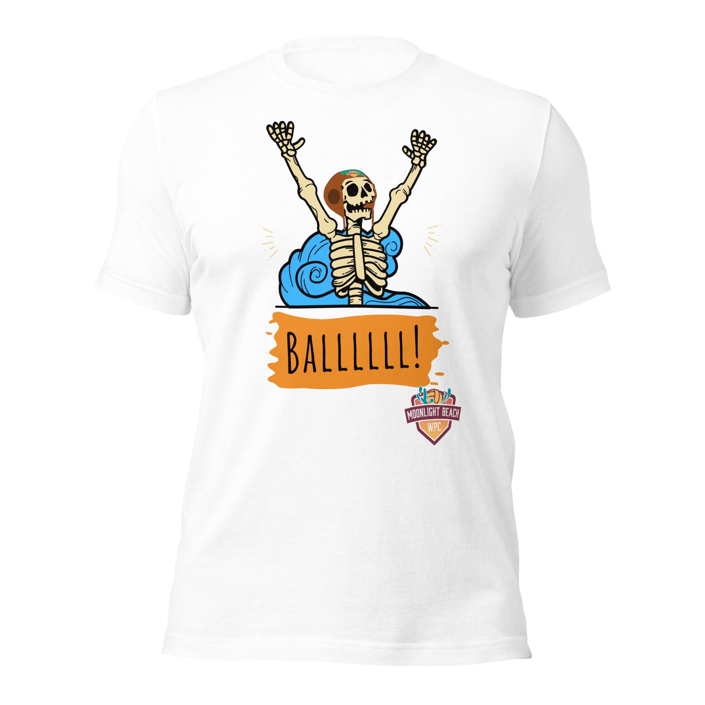 Moonlight Beach WPC Ball! Unisex t-shirt Bella Canvas 3001