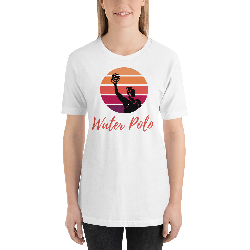 Sunset Girl Silhouette Unisex t-shirt Bella Canvas 3001