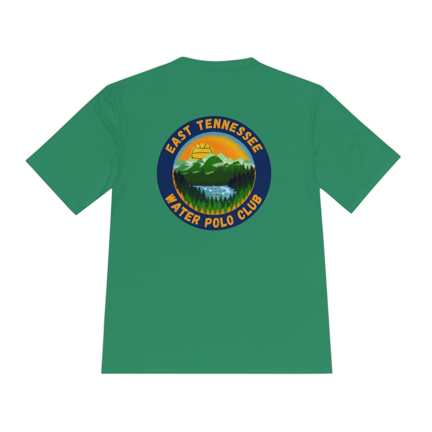 East Tennessee WPC - Unisex Moisture Wicking Short-Sleeve Tee (front and back design)