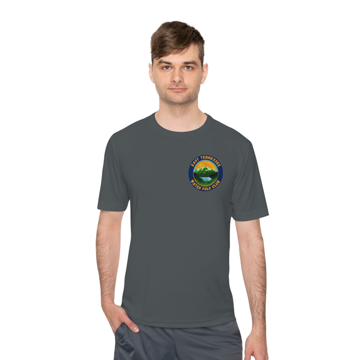 East Tennessee WPC - Unisex Moisture Wicking Short-Sleeve Tee (front and back design)