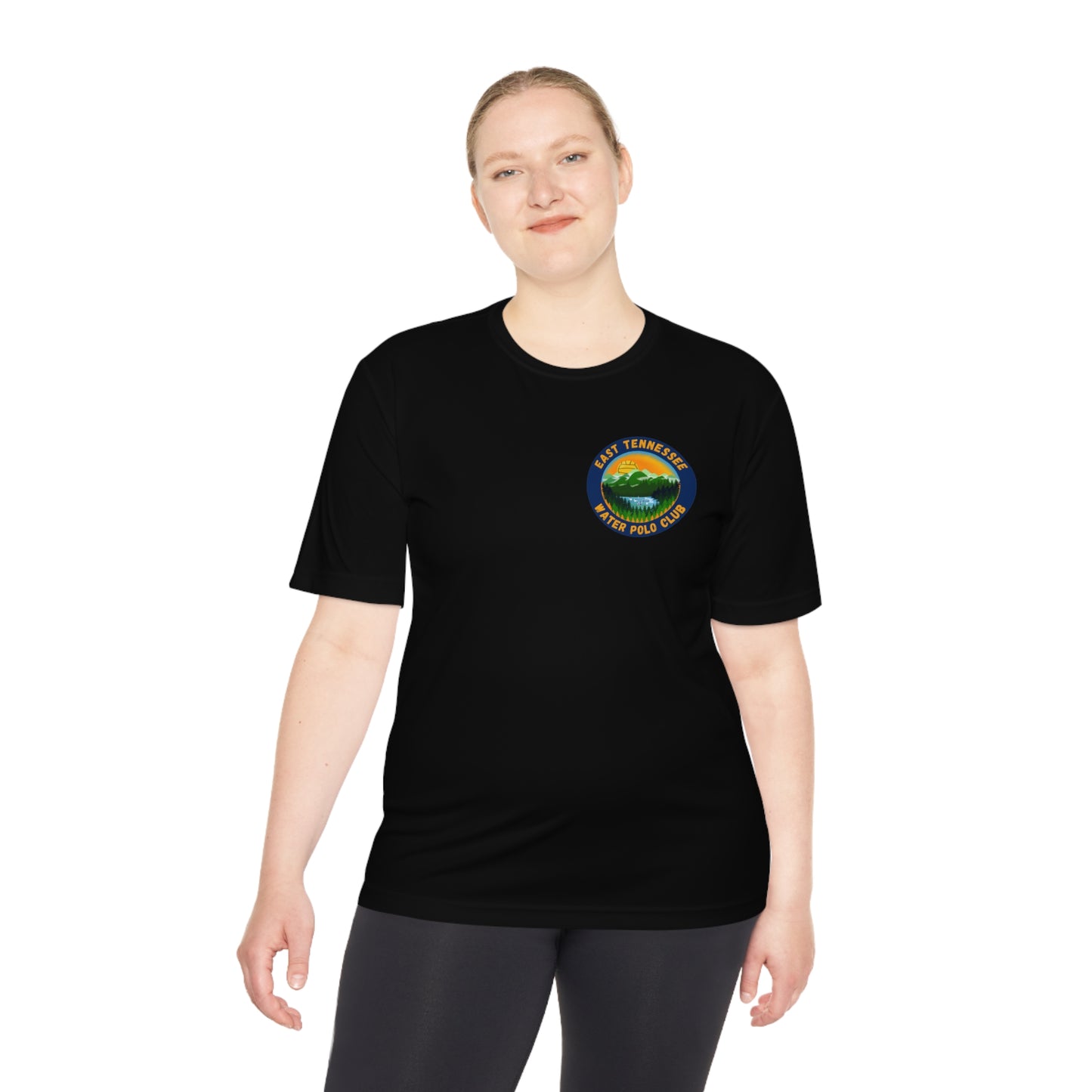 East Tennessee WPC - Unisex Moisture Wicking Short-Sleeve Tee (front and back design)