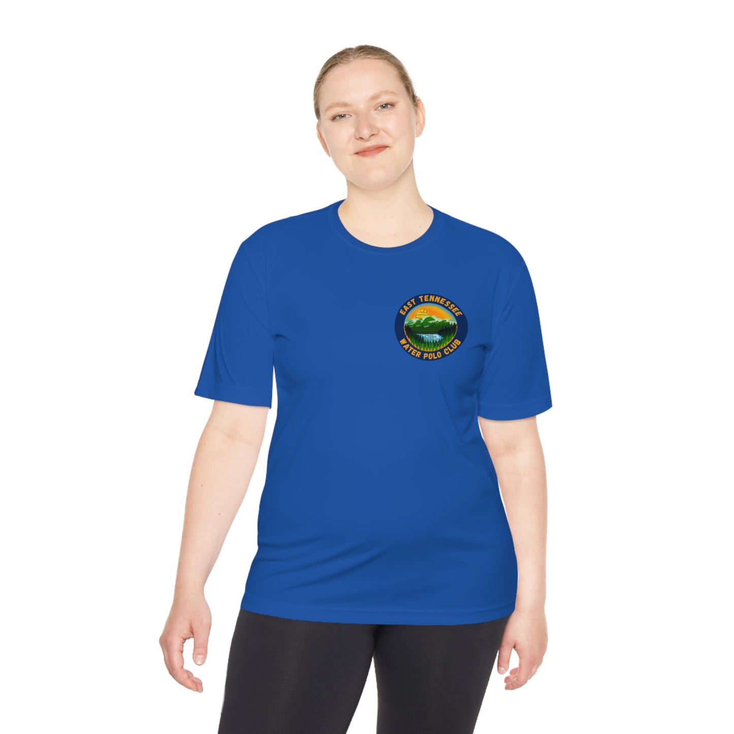 East Tennessee WPC - Unisex Moisture Wicking Short-Sleeve Tee (front and back design)