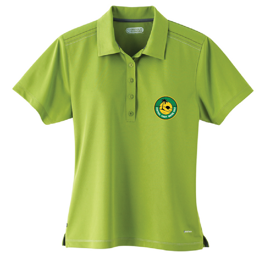 Central Coast - Womens Dunlay SS Polo - Logo
