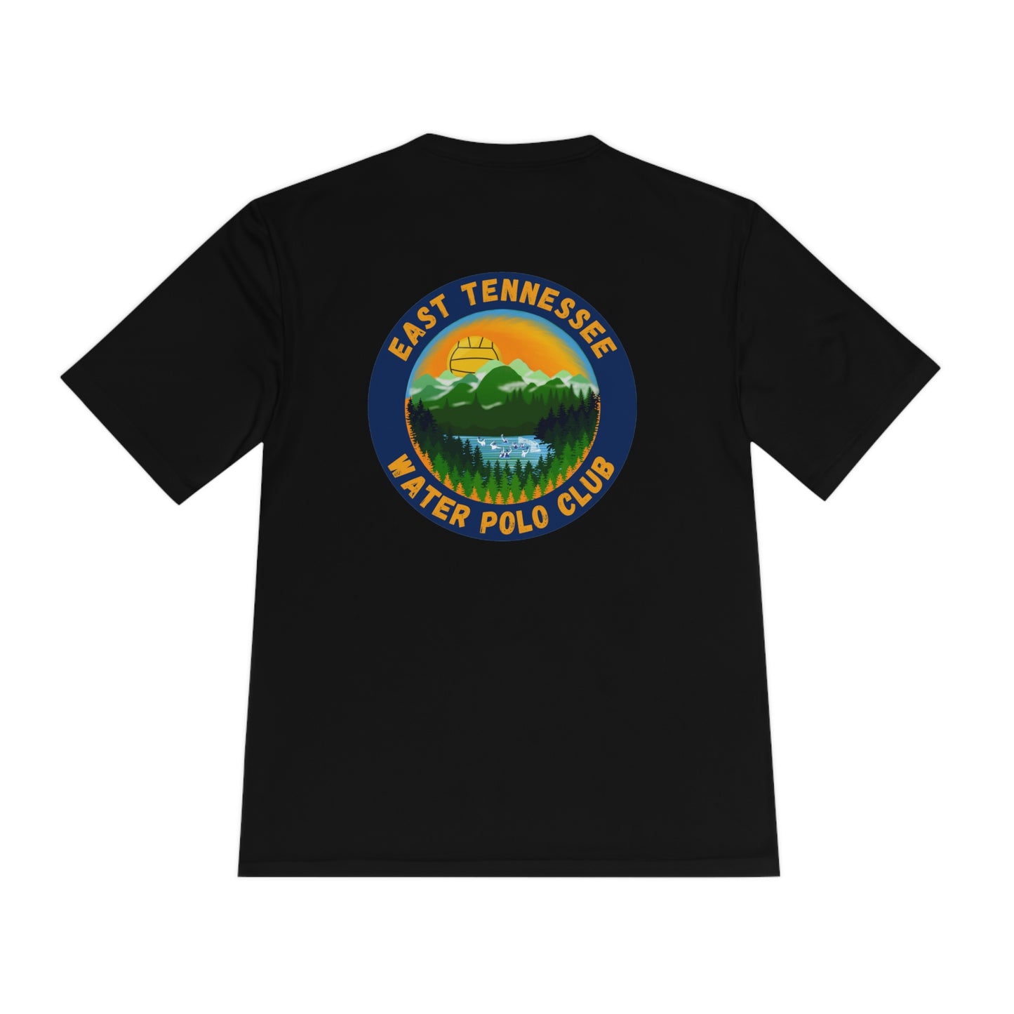 East Tennessee WPC - Unisex Moisture Wicking Short-Sleeve Tee (front and back design)