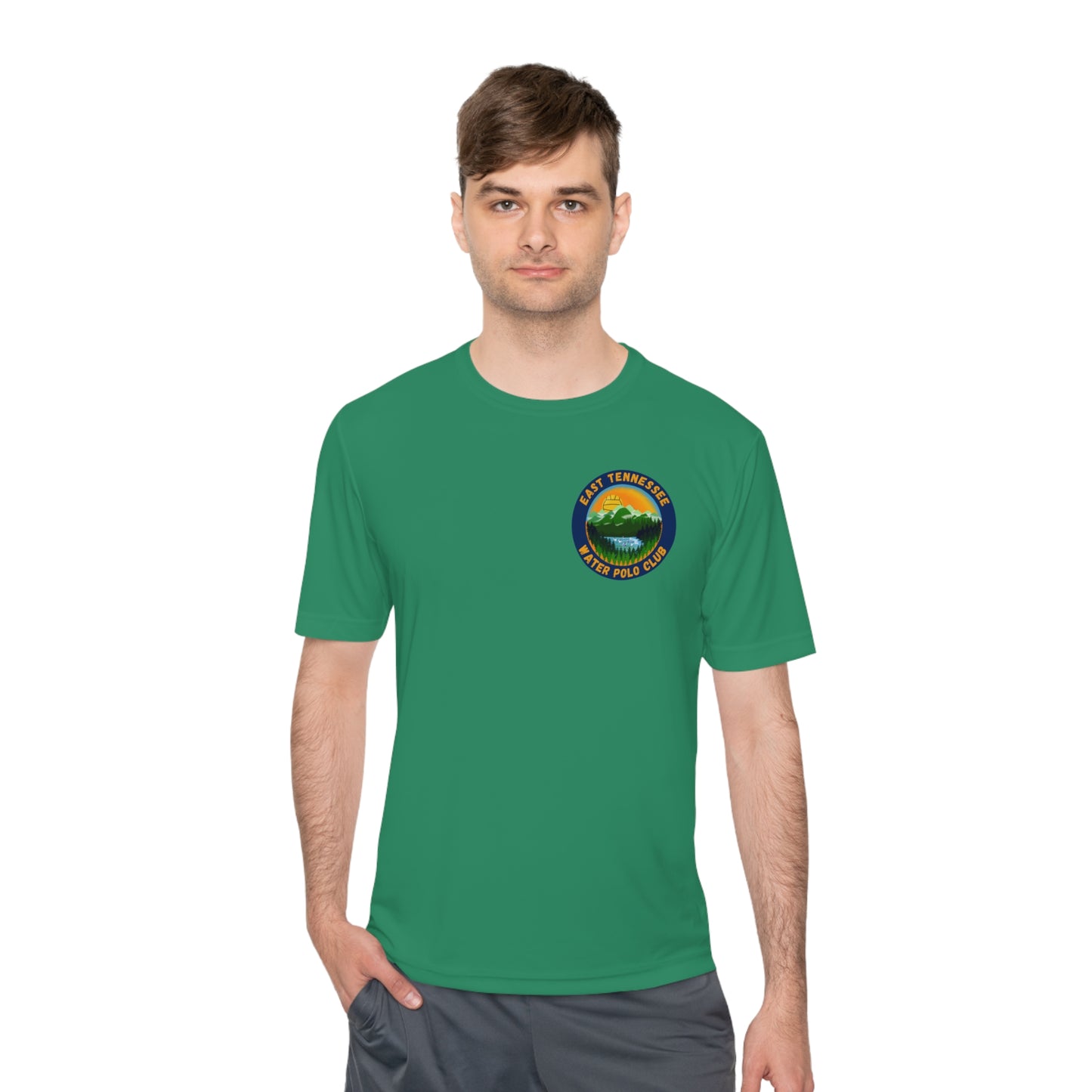 East Tennessee WPC - Unisex Moisture Wicking Short-Sleeve Tee (front and back design)