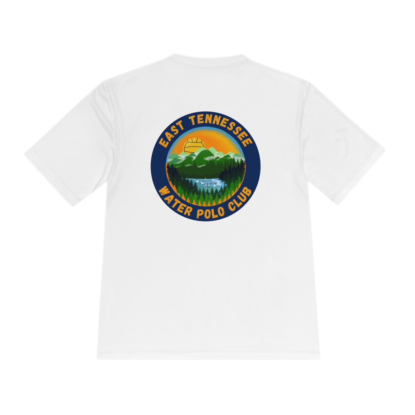 East Tennessee WPC - Unisex Moisture Wicking Short-Sleeve Tee (front and back design)