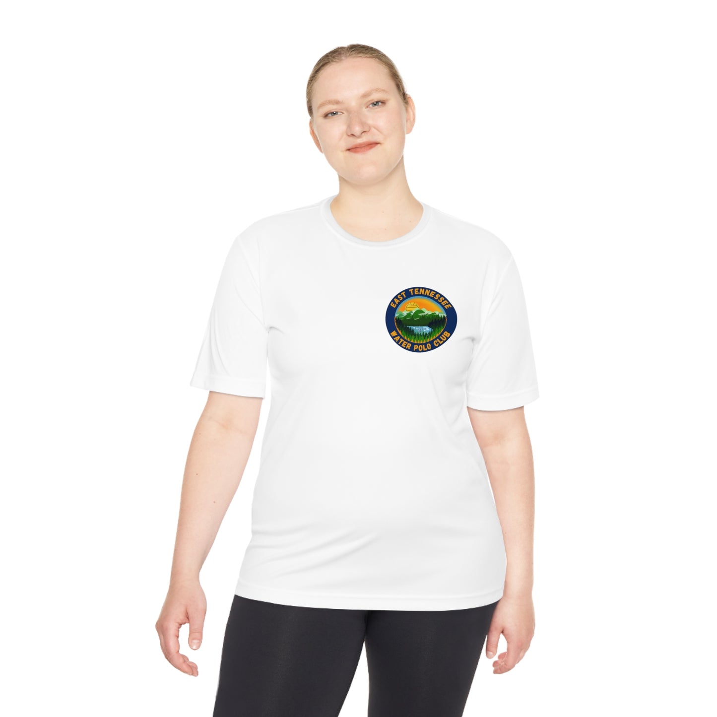 East Tennessee WPC - Unisex Moisture Wicking Short-Sleeve Tee (front and back design)