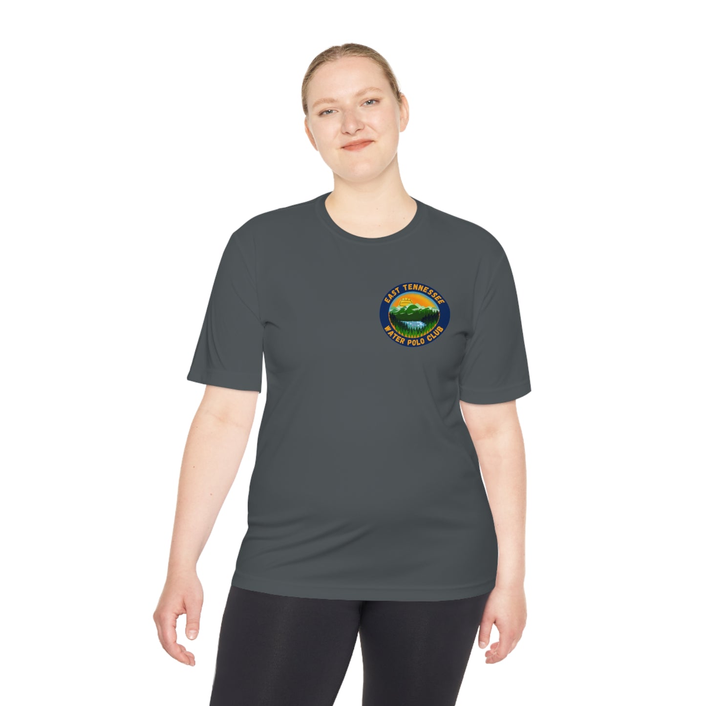 East Tennessee WPC - Unisex Moisture Wicking Short-Sleeve Tee (front and back design)