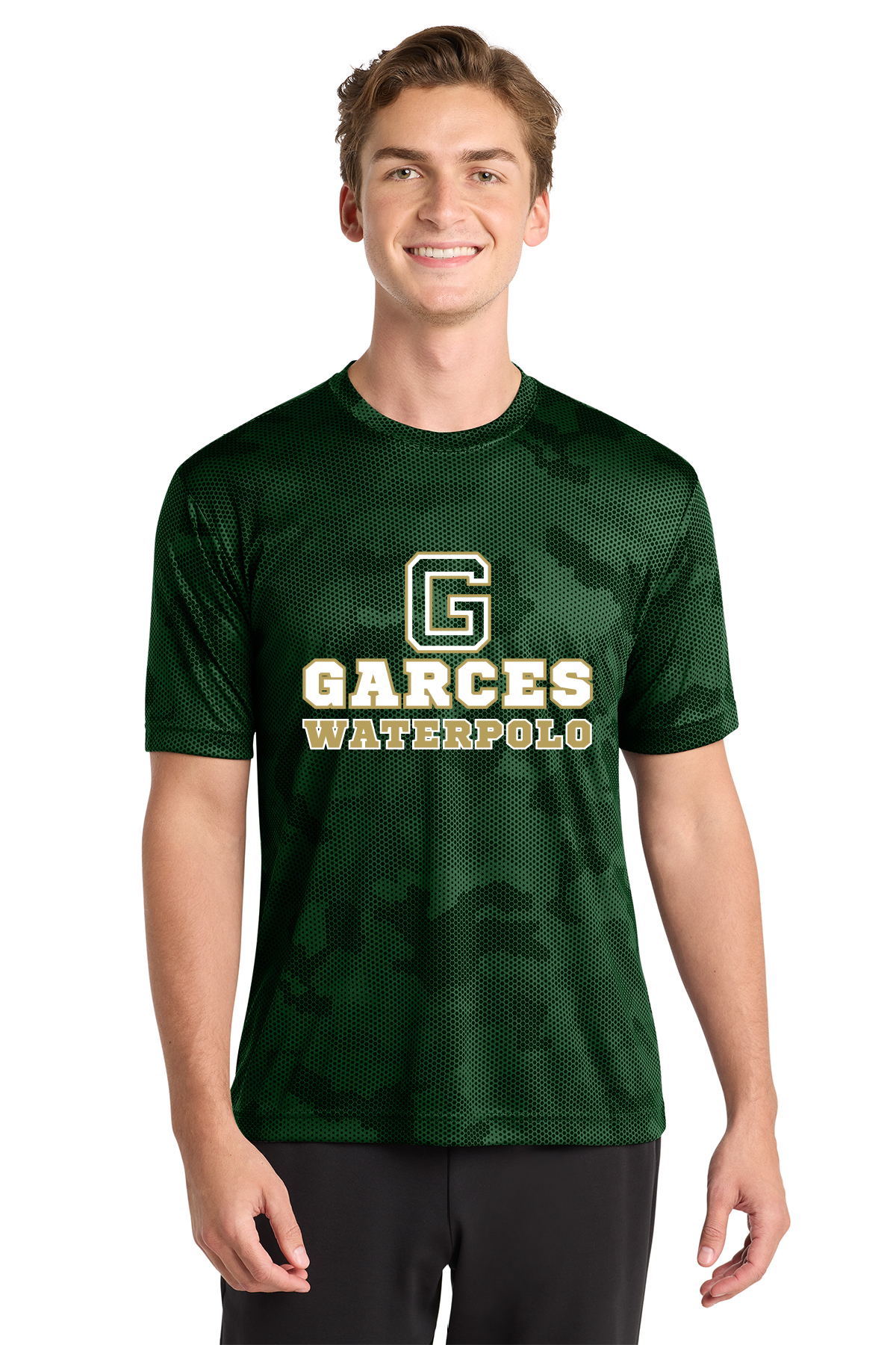 Garces Waterpolo - Sport-Tek® CamoHex Tee. ST370