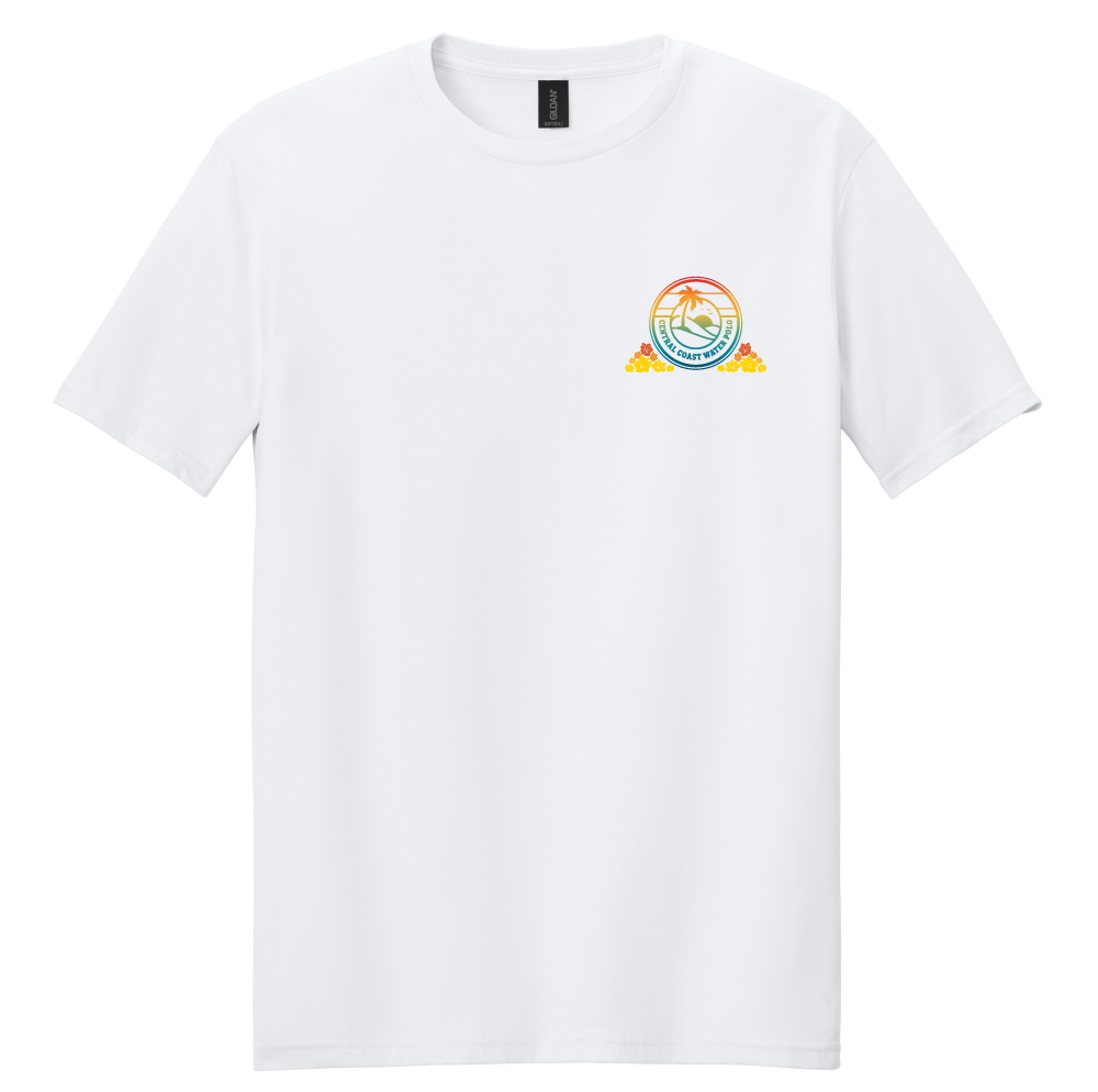 Central Coast - 2026 - Colorful Central Coast Logo + Hibiscus - Left Chest + Back