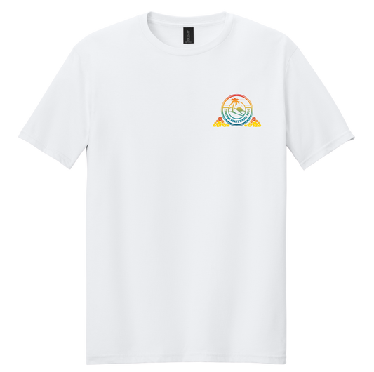 Central Coast - 2026 - Colorful Central Coast Logo + Hibiscus - Left Chest + Back