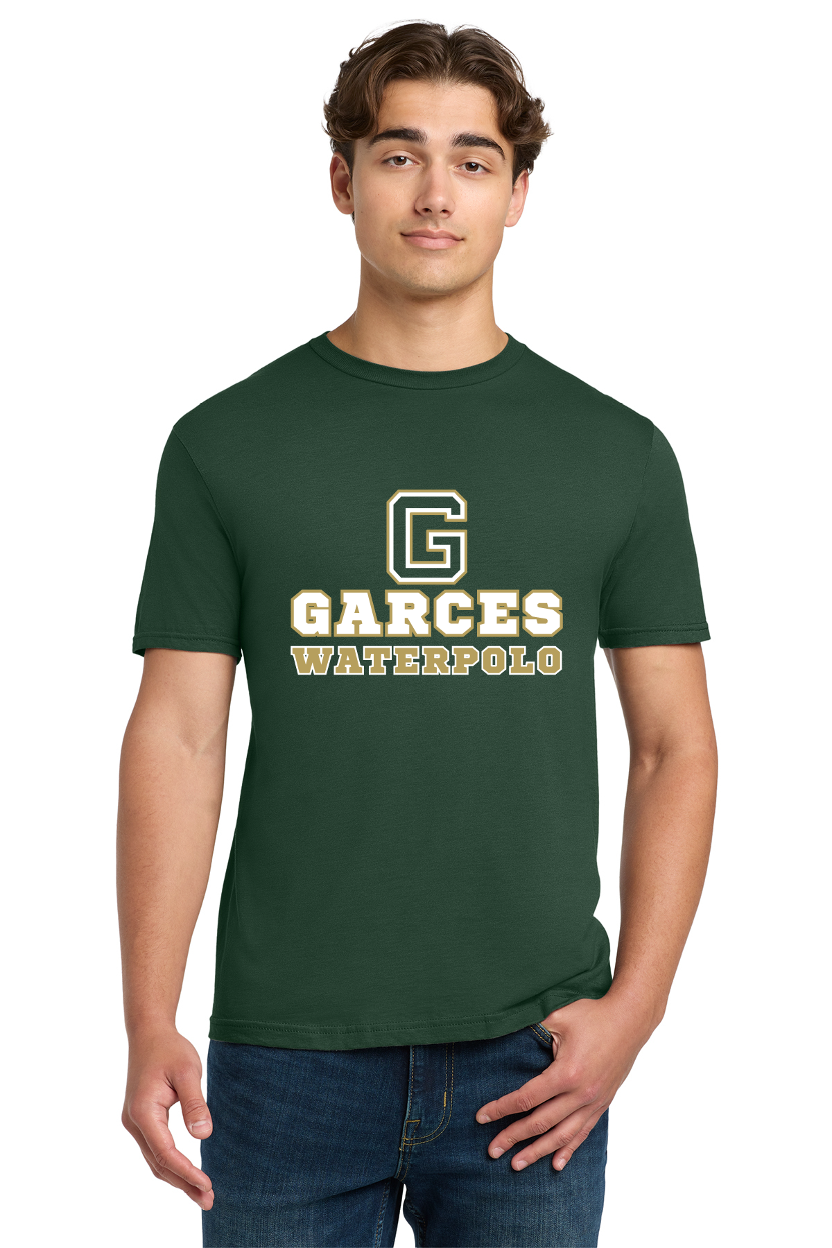 Garces Waterpolo - Forrest Green Softstyle TShirt - 64000