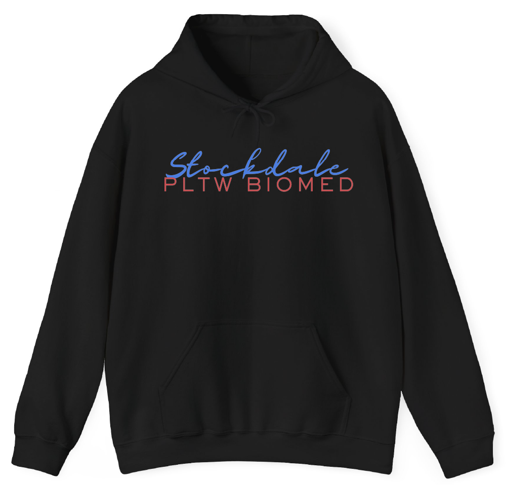 PLTW Pullover Hoodie - Text Logo Front