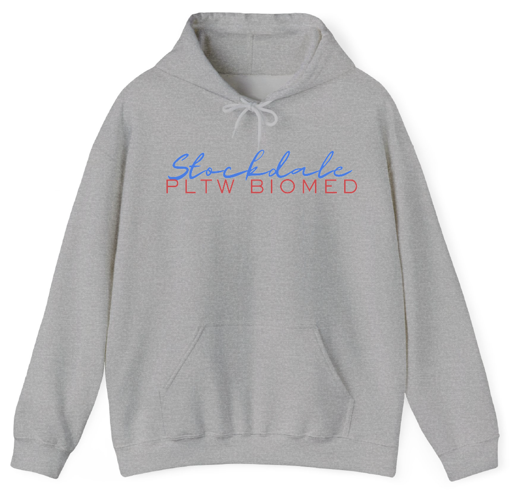 PLTW Pullover Hoodie - Text Logo Front