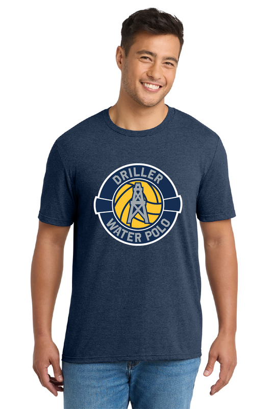 Drillers Waterpolo - Navy Heather Super Soft Tri-Blend TShirt - PC330