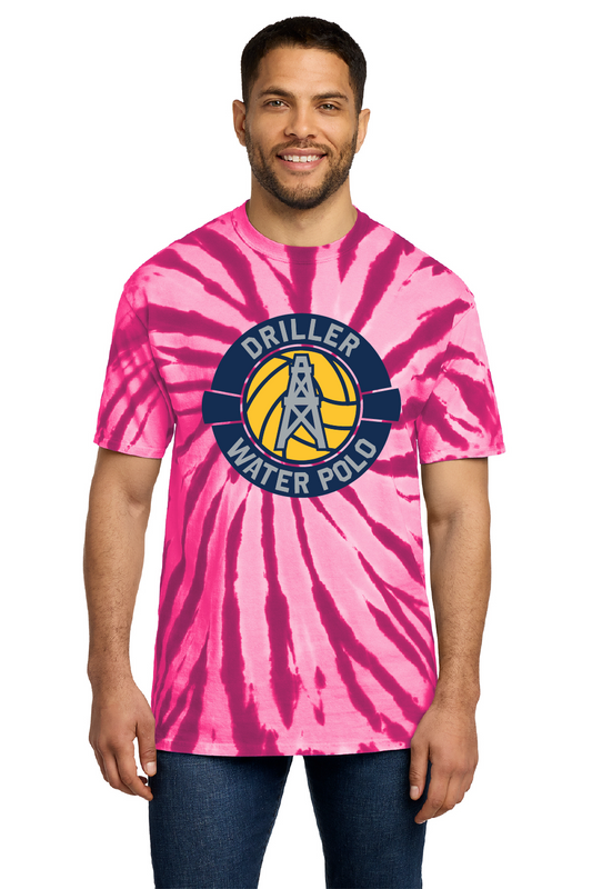 Drillers Waterpolo - Pink Tie-Dye TShirt - PC147