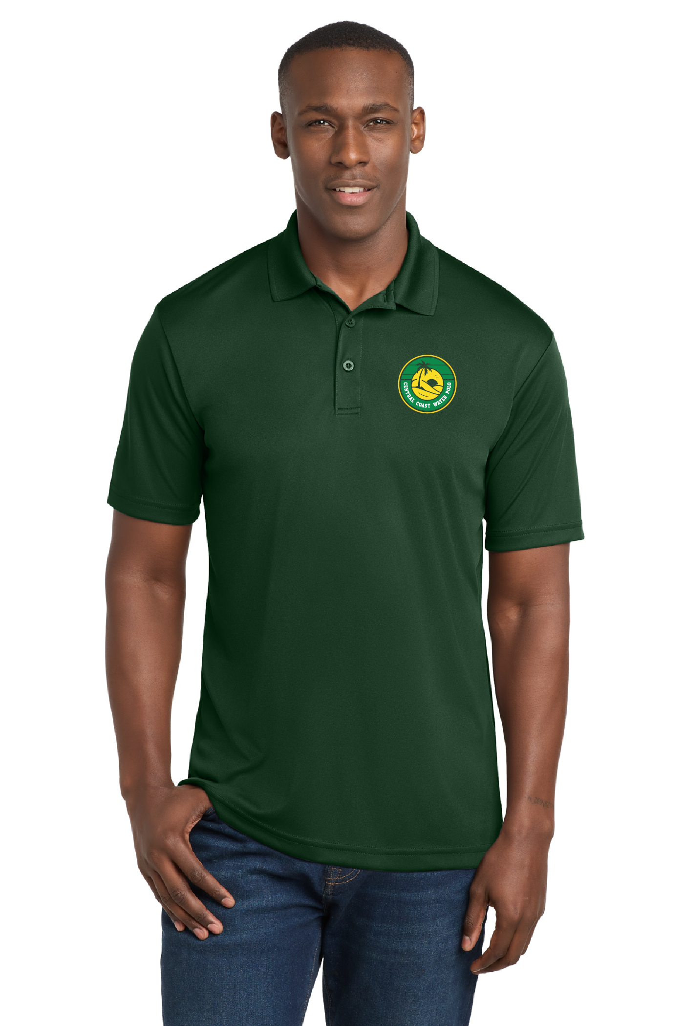 Central Coast - Polo - Logo- ST550 - Sport-Tek Polo