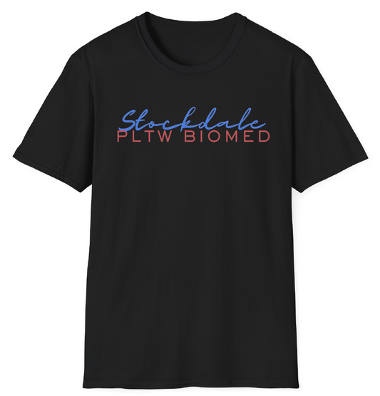 PLTW TShirt - Front Text Logo - Back Body Design