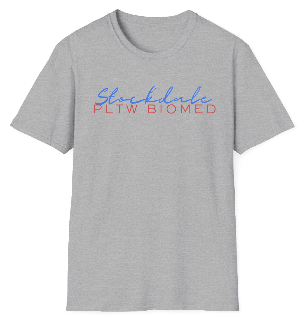 PLTW TShirt - Front Text Logo - Back Body Design