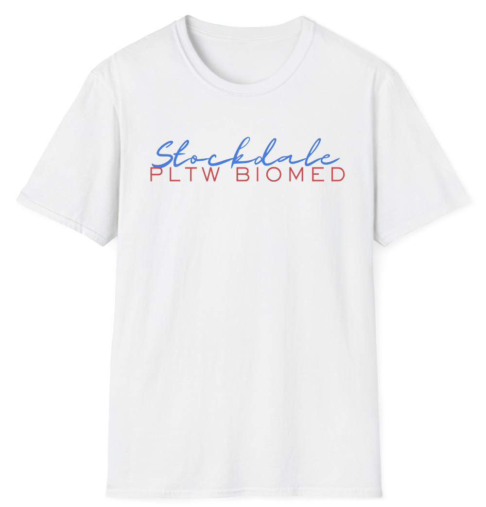 PLTW TShirt - Front Text Logo - Back Body Design