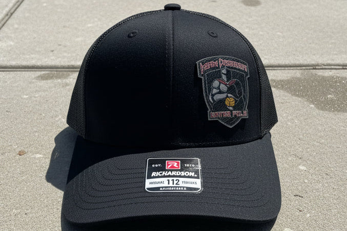 2026 - Kern Premier Trucker Cap - Digitally Printed Crusader Leather Patch