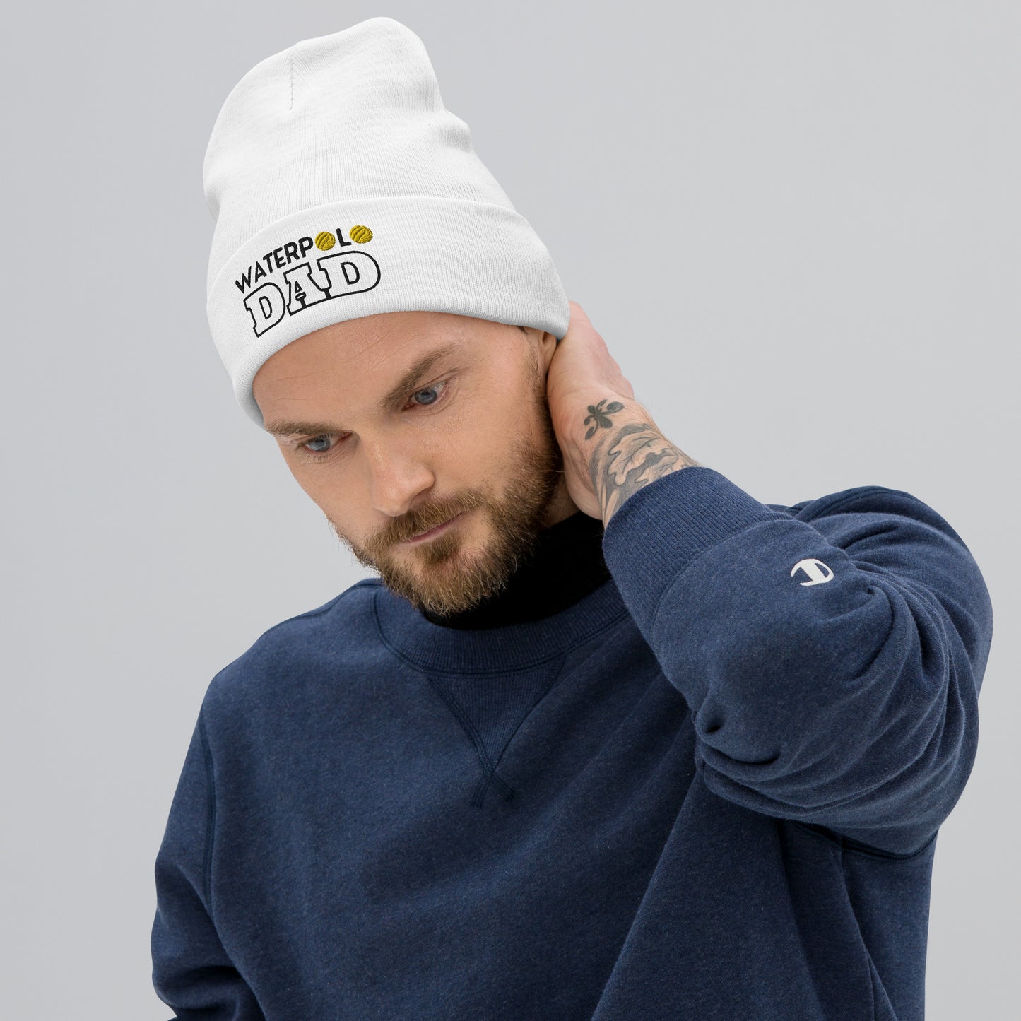 Waterpolo Dad - Embroidered Knit Beanie | Otto Cap 82-480