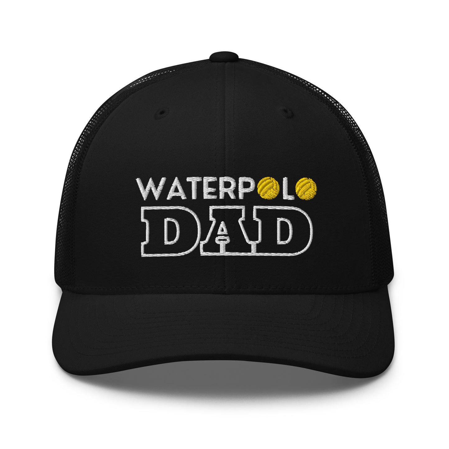 Waterpolo Dad - Embroidered Retro Trucker Hat | Yupoong 6606