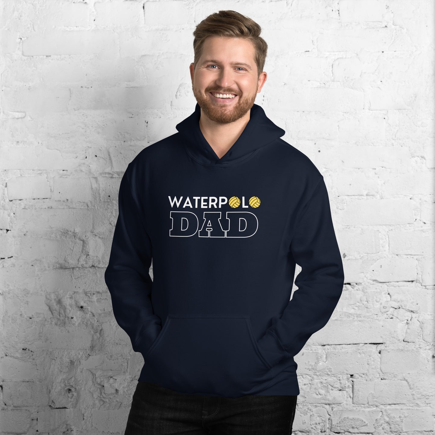 Waterpolo Dad  - Unisex Heavy Blend Hoodie - Gildan 18500