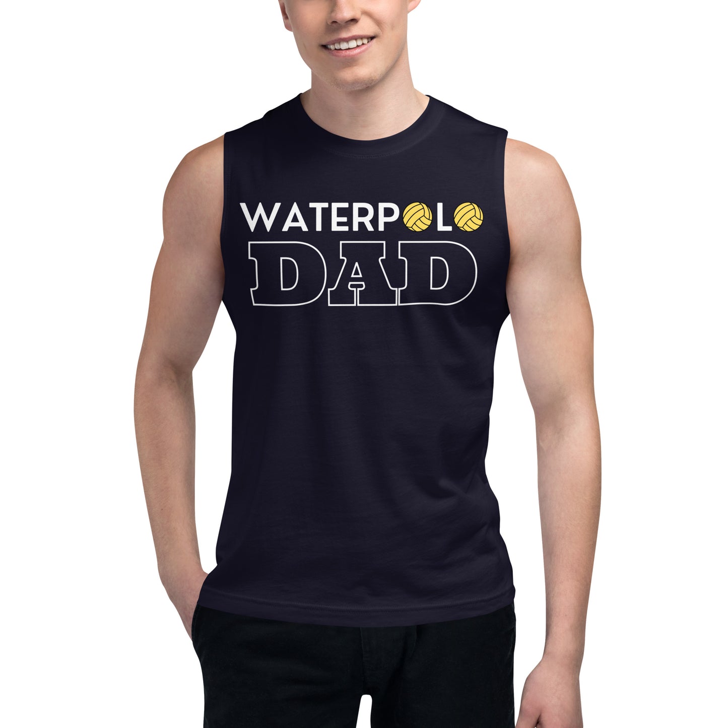 Water Polo Dad Muscle Shirt