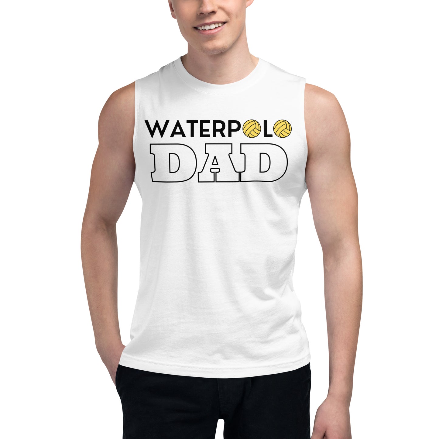 Water Polo Dad Muscle Shirt