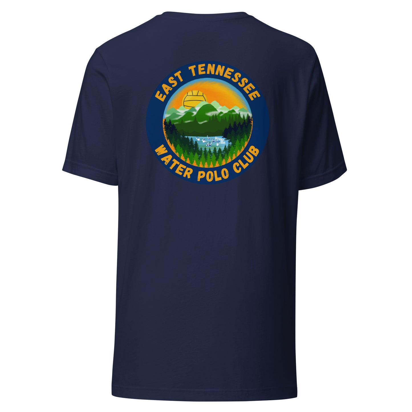 East Tennessee WPC Unisex t-shirt (front and back design)