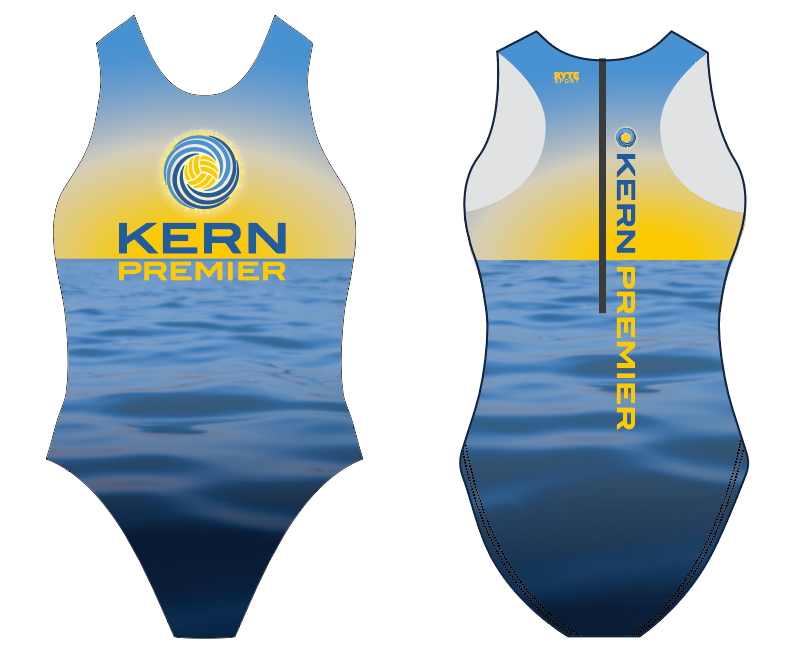 Kern Premier - Women's Water Polo Suit - Practice - Full Design by Ryte Sport