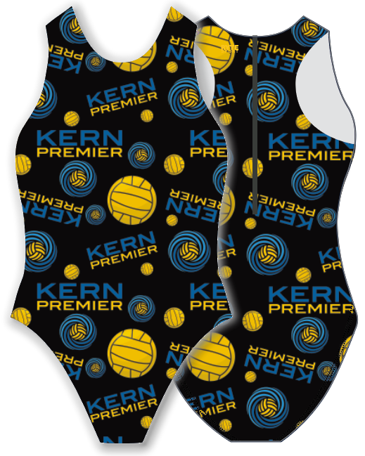 Kern Premier - Women's Water Polo Suit - Practice - Random Logo by Ryte Sport