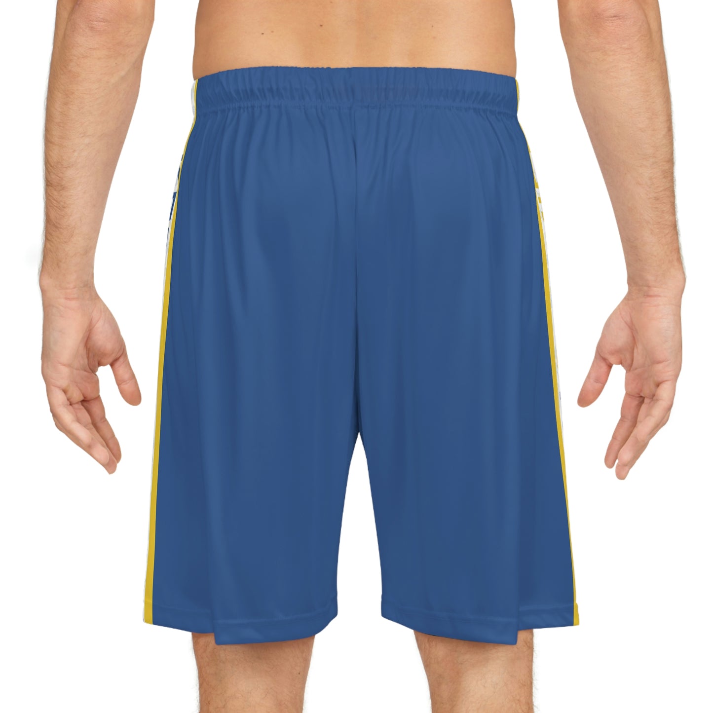 Kern Premier - Blue and Gold - Basketball Shorts