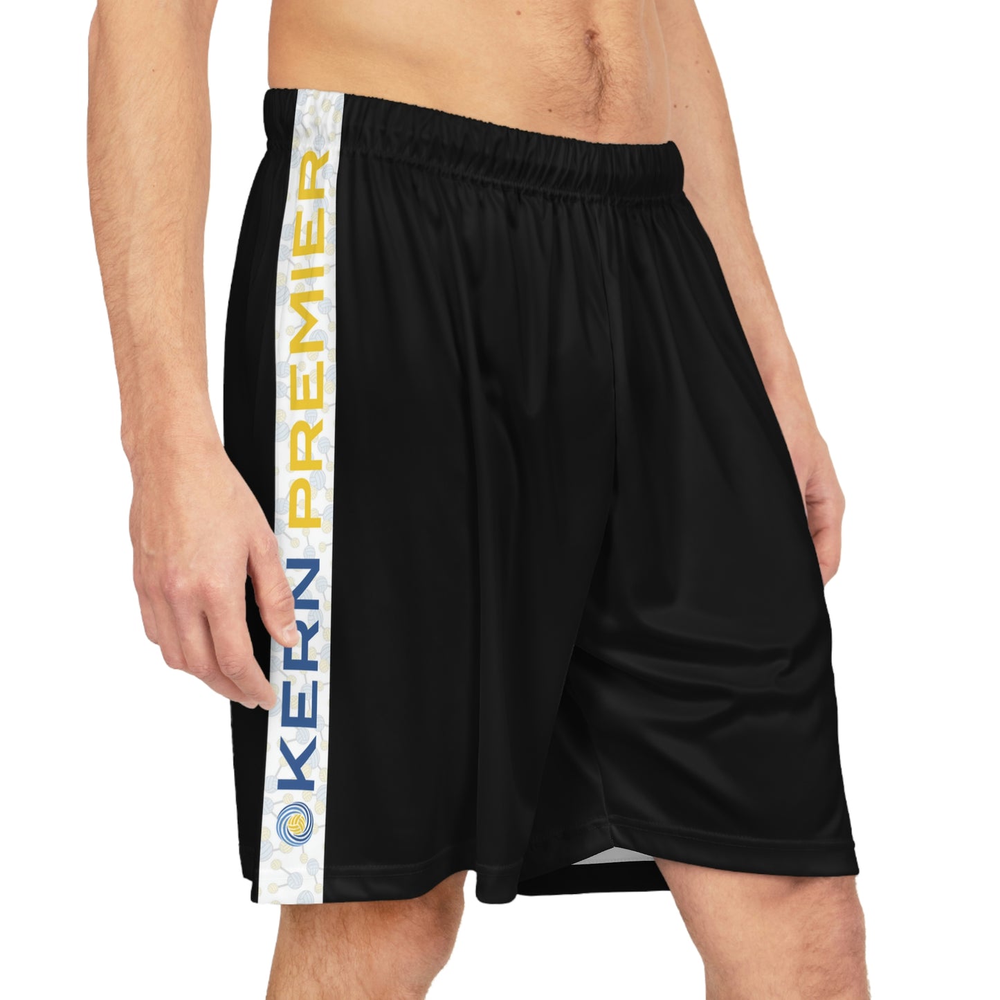 Kern Premier - Black Shorts with Logo - Basketball Shorts