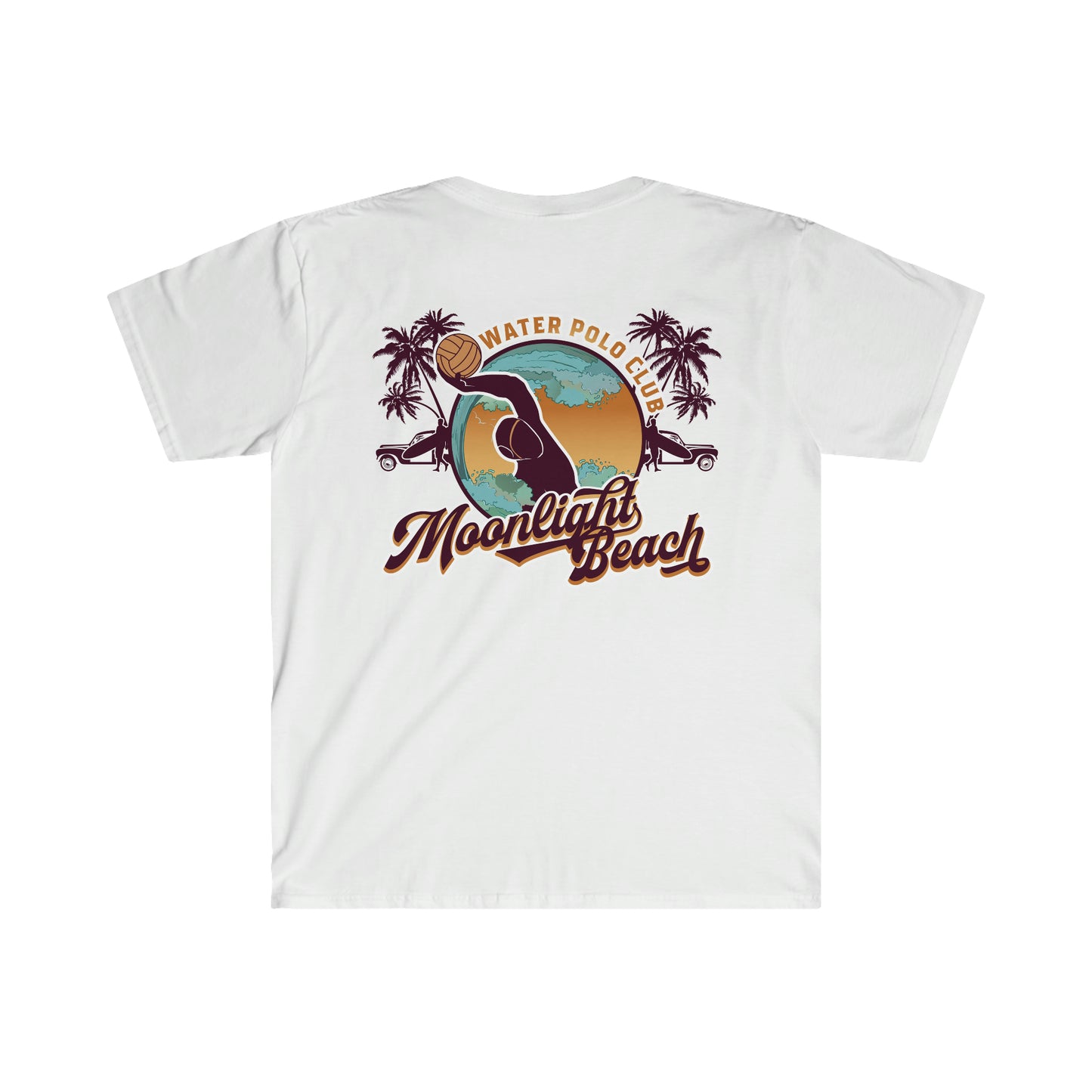 Moonlight Beach WPC Short-Sleeve Unisex GILDAN Club T-Shirt