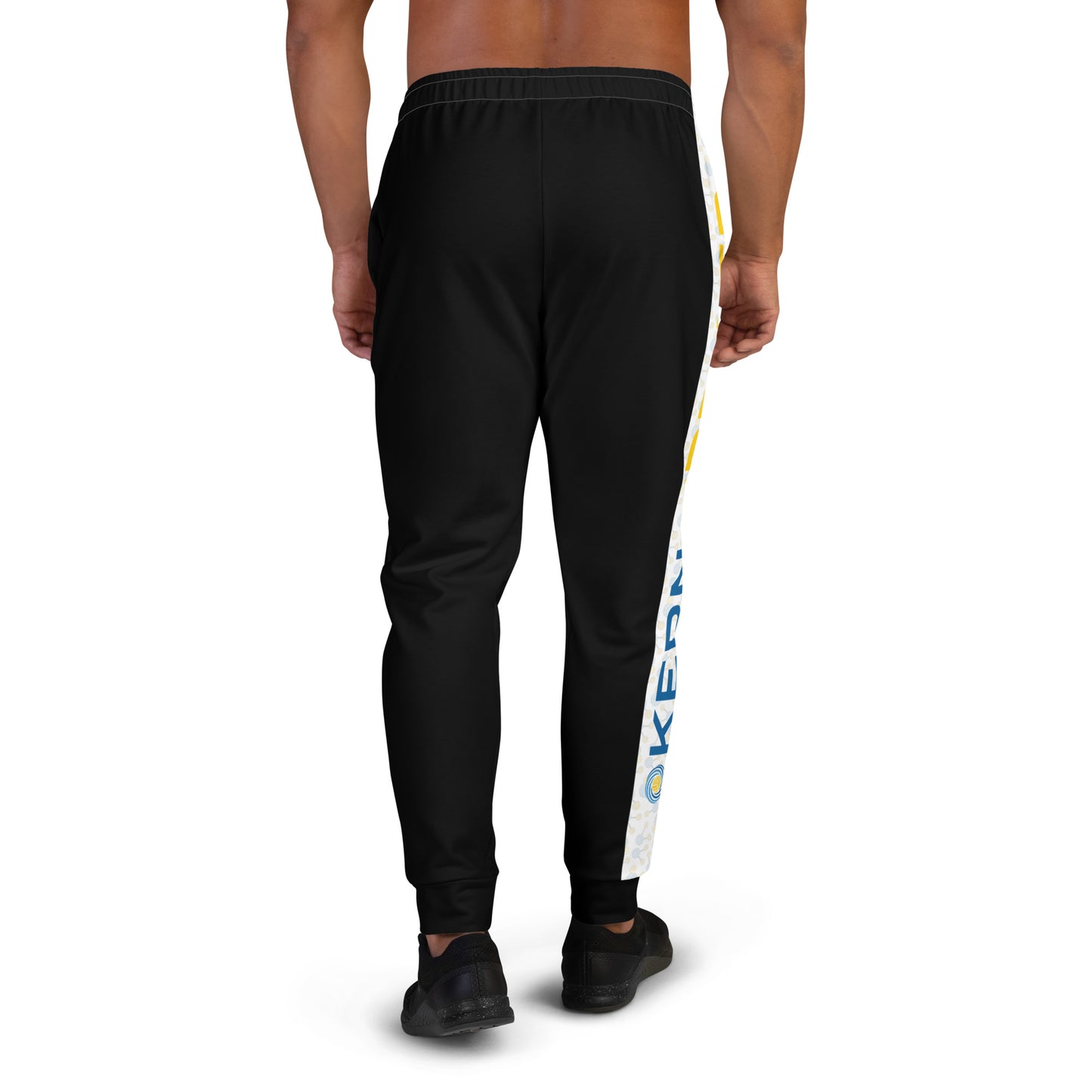 Kern Premier - Black with H20 Waterpolo Molecule Stripe and Logo - Joggers