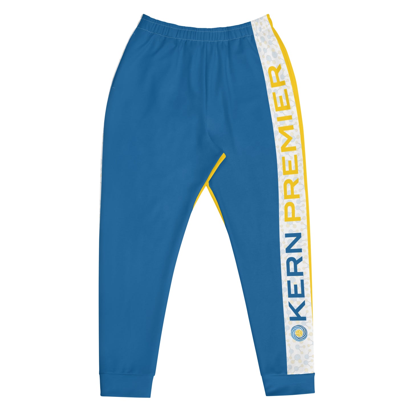 Kern Premier - Blue and Gold with H20 Waterpolo Molecule Stripe and Logo - Joggers